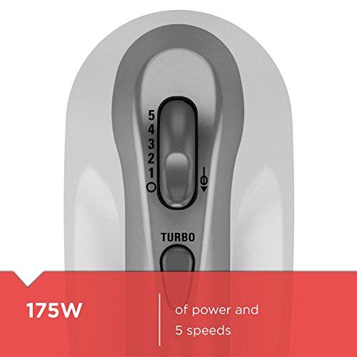 BLACK+DECKER BLACK+DECKER Lightweight Hand Mixer, White, MX1500W