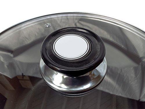 LavoHome Premium Non-Stick Aluminum Dutch Oven with Glass lid Quality Non Stick & Non toxic for Healthy Cooking (18 Quart)