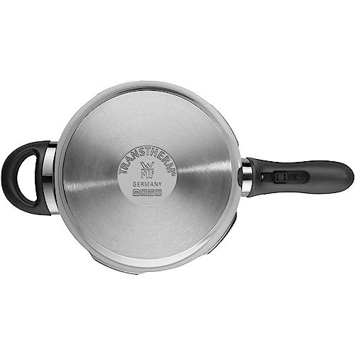 WMF WMF Perfect Plus Quick Cooker Diameter 22 cm Diameter of 6 Litres and a Half with Flame Protection Cromargan Stainless Steel for Induction