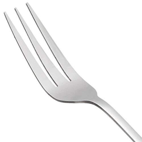Winco Winco 0015-05 12-Piece Lafayette 3-Tine Dinner Fork Set, 18-0 Stainless Steel, 1, Silver