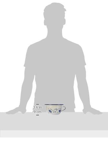IBILI IBILI - 919322 - Sena Chamber Pot,White/Blue, 22 Cm