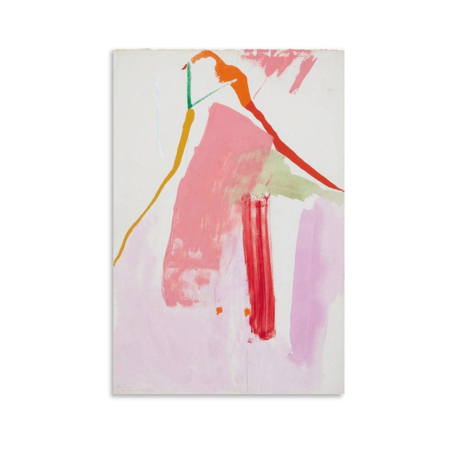 BAIKAI BAIKAI Helen Frankenthaler Untitled22 Art Poster Mural Canvas Wall Art Prints Poster Gifts Photo Picture Painting Posters Room Decor Home Decorative 20x30inch(50x75cm)