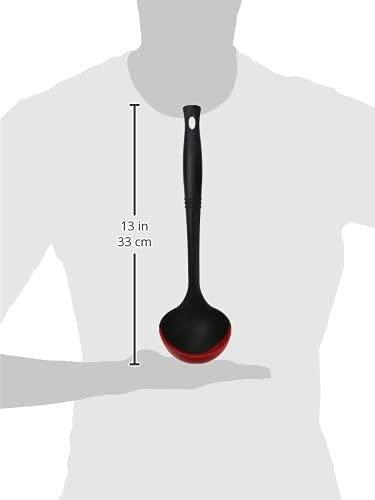 Le Creuset Le Creuset Revolution Bi-Material Ladle, 12" x 3.5", Cerise