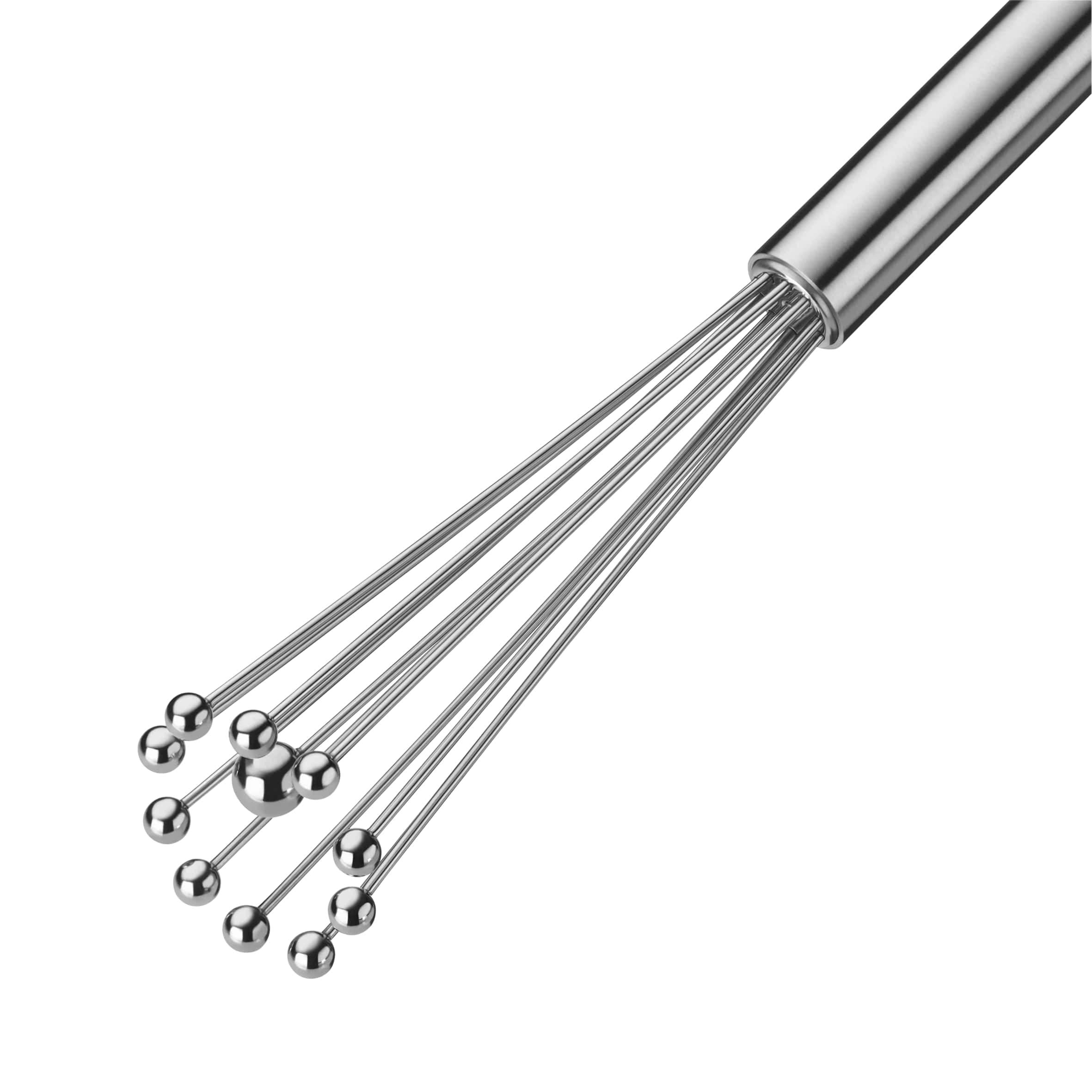 WMF WMF Profi Plus Mixing Flash, 21 cm, Mini Whisk, Stainless Steel Balls, Cromargan Stainless Steel, Partially Matte, Whisk, Whisk