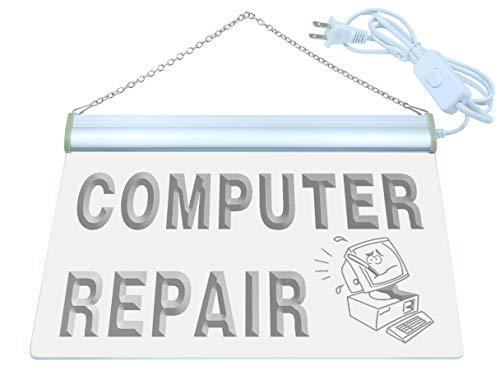 ADVPRO ADVPRO Open Computer Repair Shop LED Sign Night Light i081-g(c)