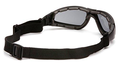 Pyramex Safety Pyramex XSG Safety Glasses, Gray H2X Anti-Fog Lens