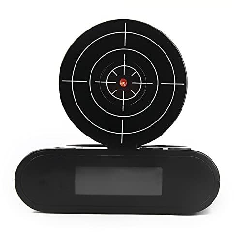EC VISION EC VISION Lock N' Load Gun Alarm Clock/Target Alarm Clock/Creative Clock - Black