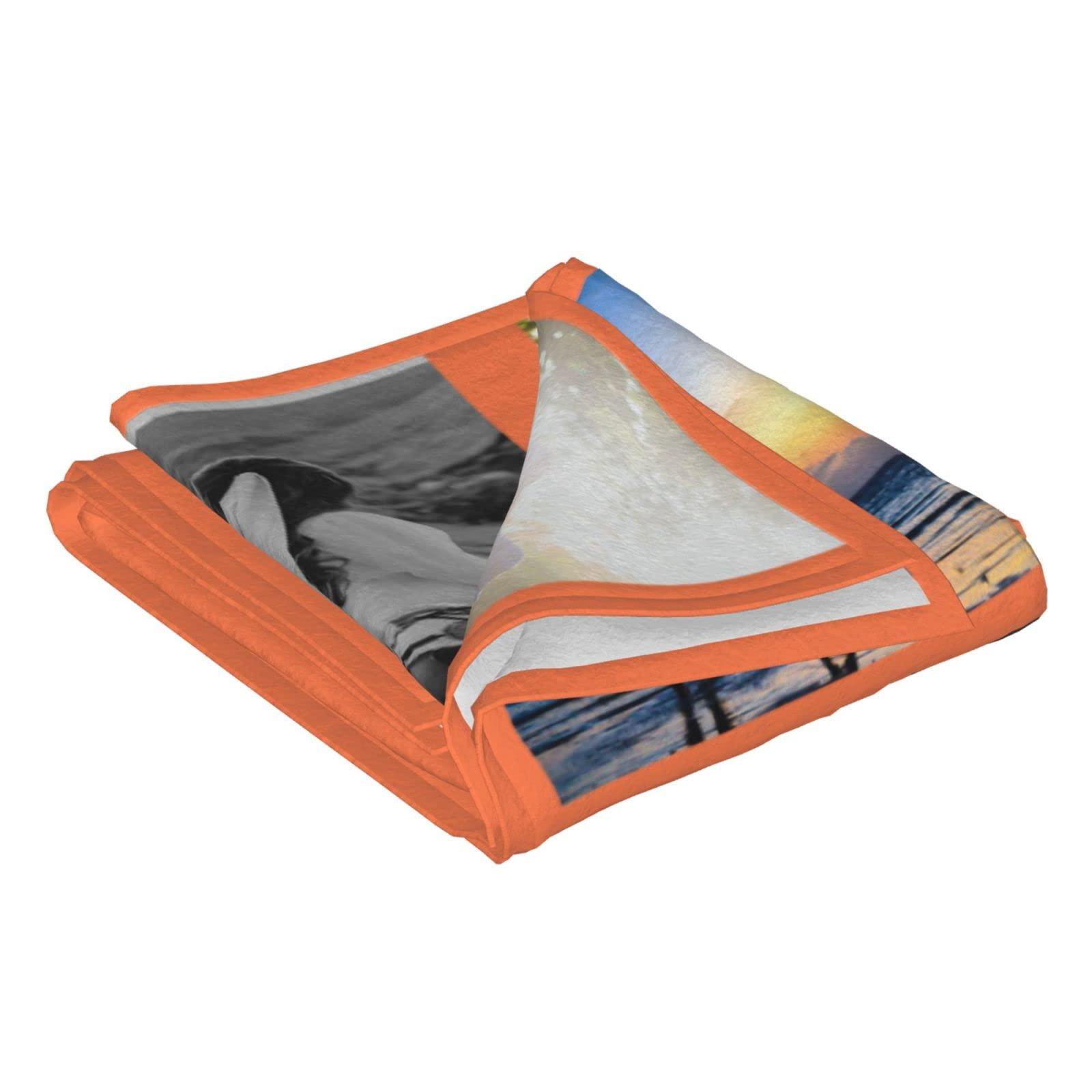 \"N/A\" Custom Photo Blanket Customized Blankets with Photos Make Your Own Blanket Personalized Gifts 5 Photo
