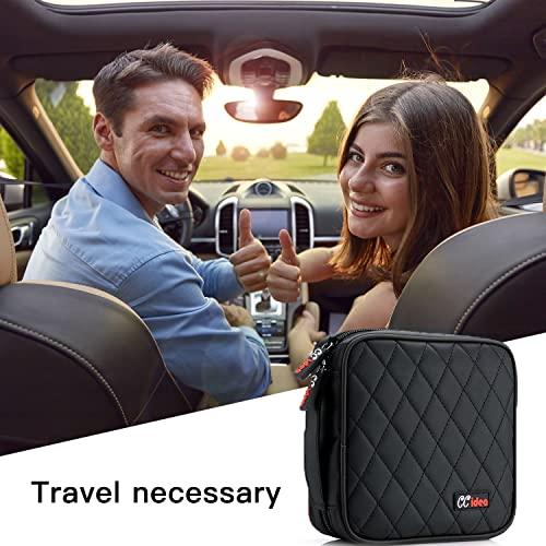 CCidea CCidea 40 Capacity CD/DVD Case Holder Portable Wallet Disc Storage Binder for Car, Home,Travel Carrying Organizer (Black) Specials
