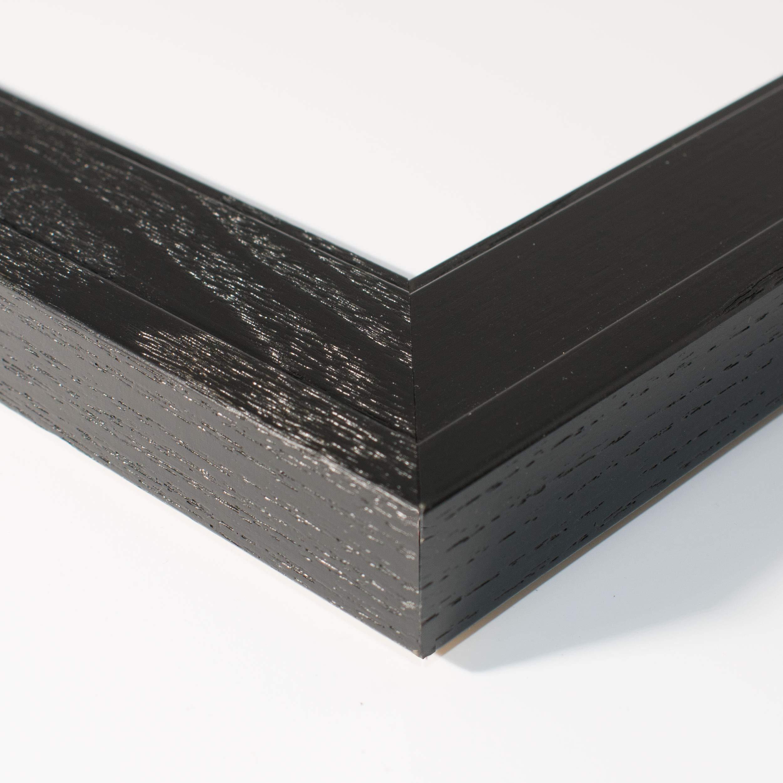 Frame a Patent Dwight D. Eisenhower Photograph in a Black Pine Frame - Historical Artwork from 1950 - (16\" x 20\") - Semi-Gloss