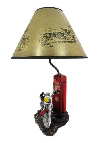 DWK DWK Memory Lane Retro Motorcycle 19 Inch Table Lamp