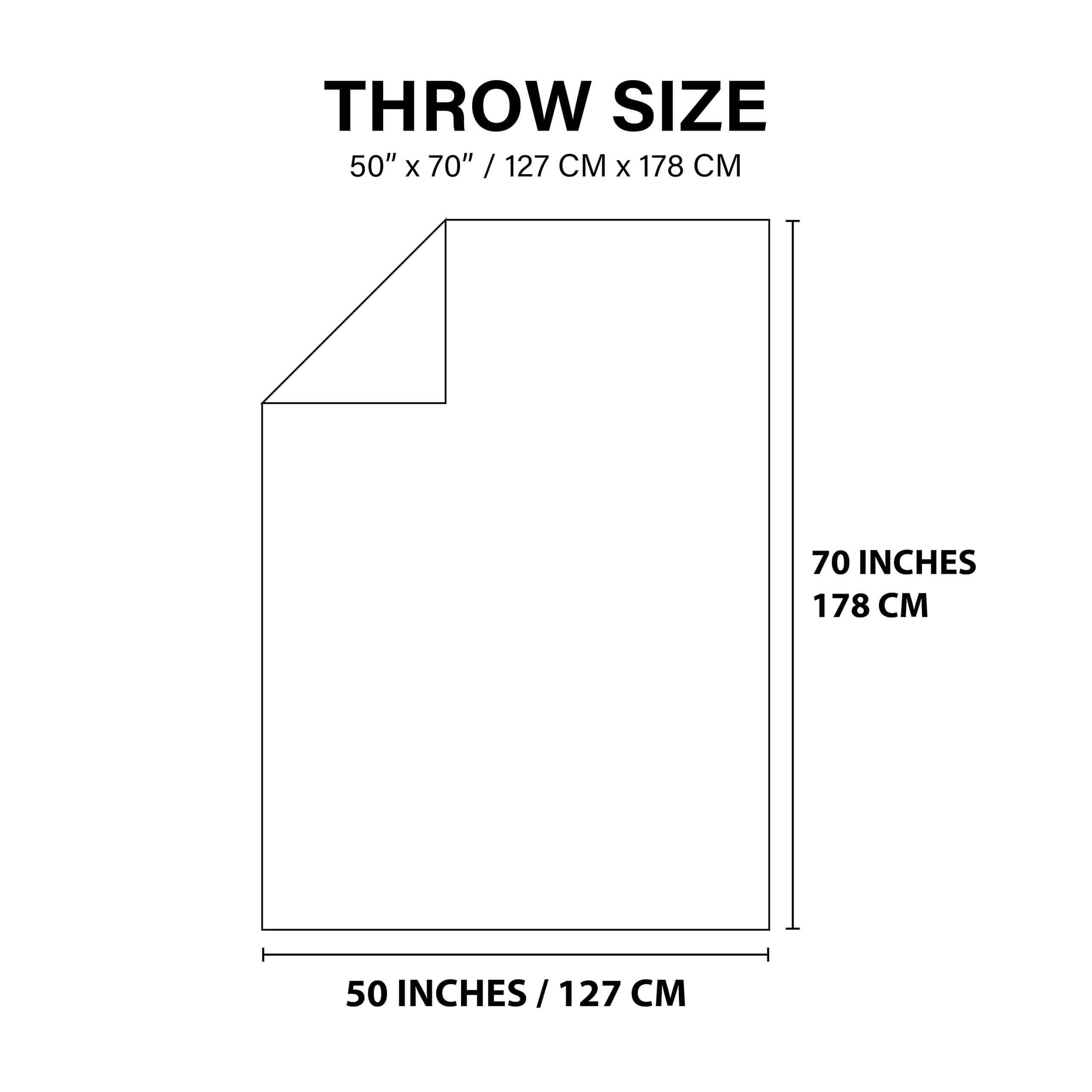 UGG UGG Bliss Throw Blanket Plush Soft Fleece Fluffy Blankets for Bed or Couch Oversized Warm Reversible Machine Washable Medium Weight Home Decor Giftable Throw, 50-inch x 70-inch, Seal Grey