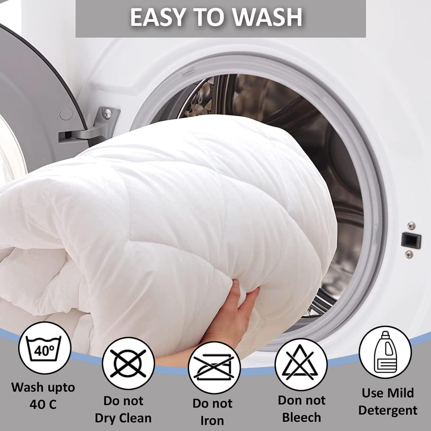 Tophacker White Waterproof Mattress Protector Wet Protecting Sheet Double Bed Size Extra Deep Fitted Sheet Non Noisy Comfy Sleep Mattress Cover Topper