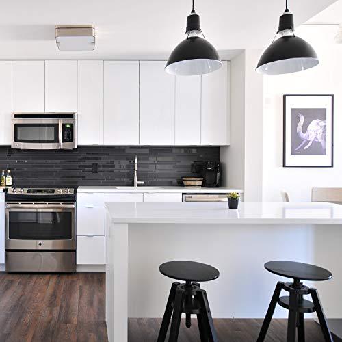 Amazon Basics Amazon Basics A19 LED Light Bulb, 60 Watt Equivalent, Energy Efficient 9W, E26 Standard Base, Daylight White 5000K, Dimmable, 10,000 Hour Lifetime , 6-Pack