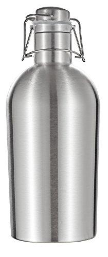 Visol Personalized Visol Cassis Double Wall 64 oz Insulated Beer Growler with Free Engraved Monogram