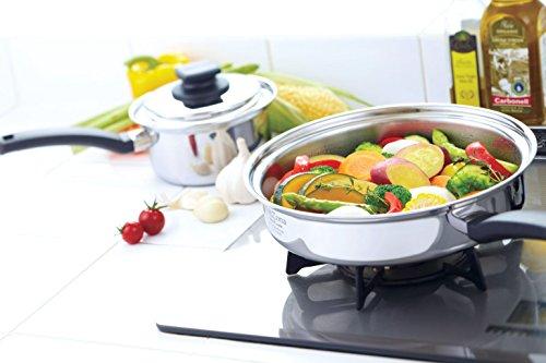 Vita Craft() Vitacraft 8548 Frying Pan, 10.6 inches (27 cm), Arizona with Recipes, Silver