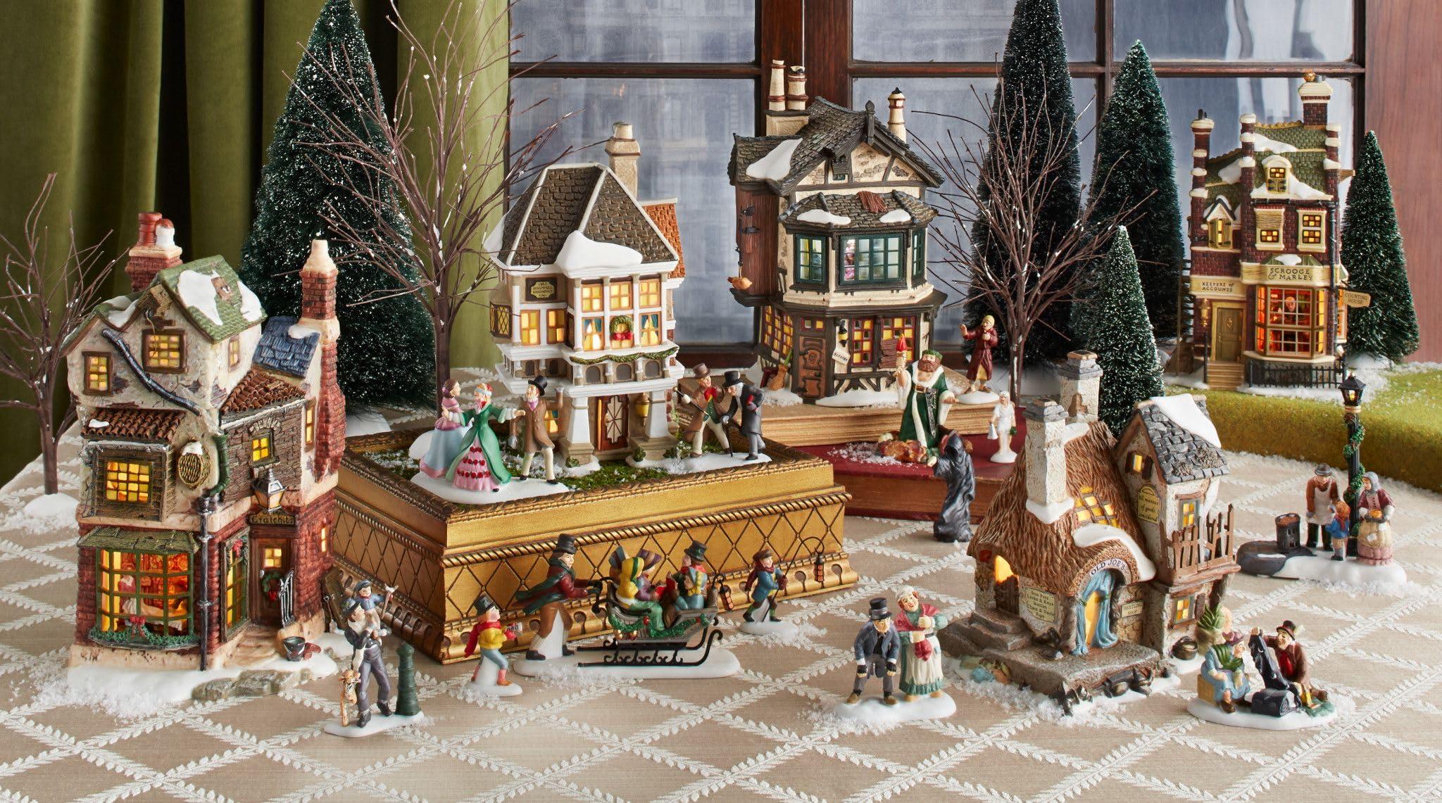 Department 56 Department 56 Dickens\' Village Ebenezer Scrooge\'s House Lit House, 8.25, Multicolor
