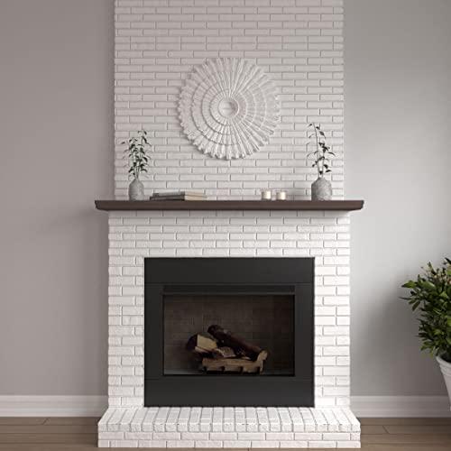 Ekena Millwork Ekena Millwork CM24EN Eryn Ceiling Medallion, 24 3/4\"OD x 3 1/4\"ID x 1 7/8\"P (Fits Canopies up to 4\"), Factory Primed