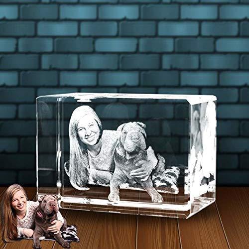 Youni 3D Crystal Glass Picture Custom from Photo. Tower