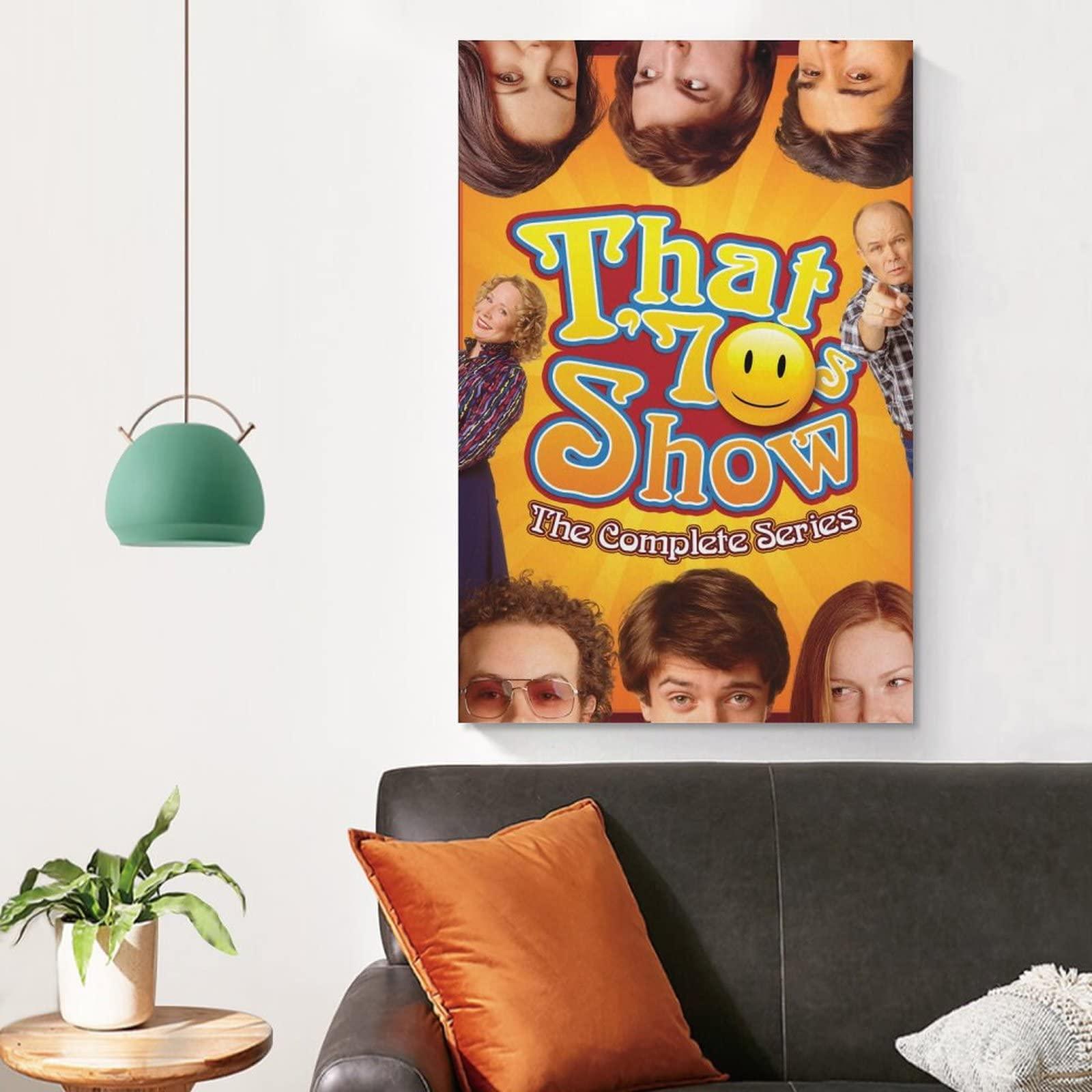 BEBUSH That \'70s Show Movie Poster Room Aesthetic Poster Movie 70s Show Art Prints Wall Decor (11) Canvas Painting Posters and Prints Wall Art Pictures for Living Room Bedroom Decor 20x30inch(50x75cm) Unfra
