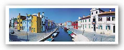 Image Conscious Burano by John Xiong 37.25"x11.75" Art Print Poster