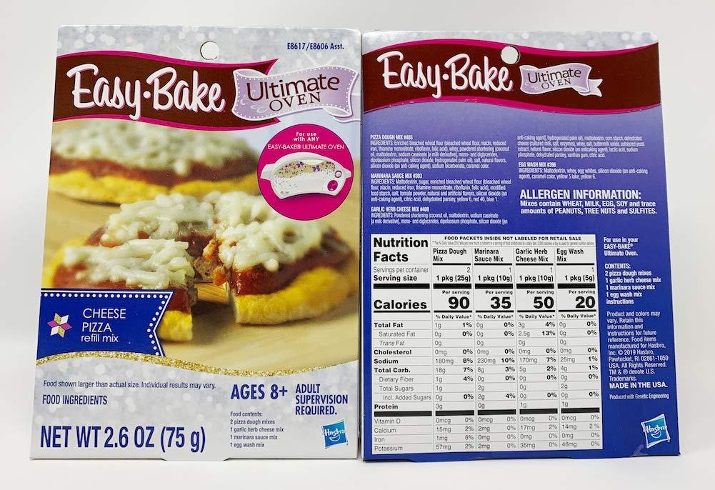 Easy Bake Oven Easy Bake Oven Easy Bake Ultimate Oven Bundle Baking Star Edition + Larger Size 13.8 Oz. 3-Pack Refill Mixes (Pizza, Whoopie Pies and Red Velvet & Strawberry Cakes) + Mini Whisk