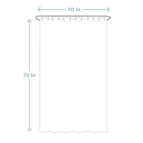 MAYTEX Maytex Dragonfly Garden Semi Sheer Fabric Shower Curtain, 70 x 72 Inches, Multi