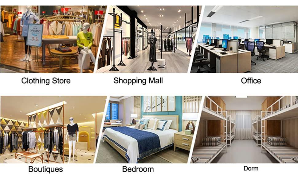 Pengfei Fitting Room, Portable Dressing Room Frame with Curtain and Hook, Changing Room for Clothing Store, Boutiques, Office, Temporary Privacy Space, Easy to Assemble, White, 39x39x79 inch