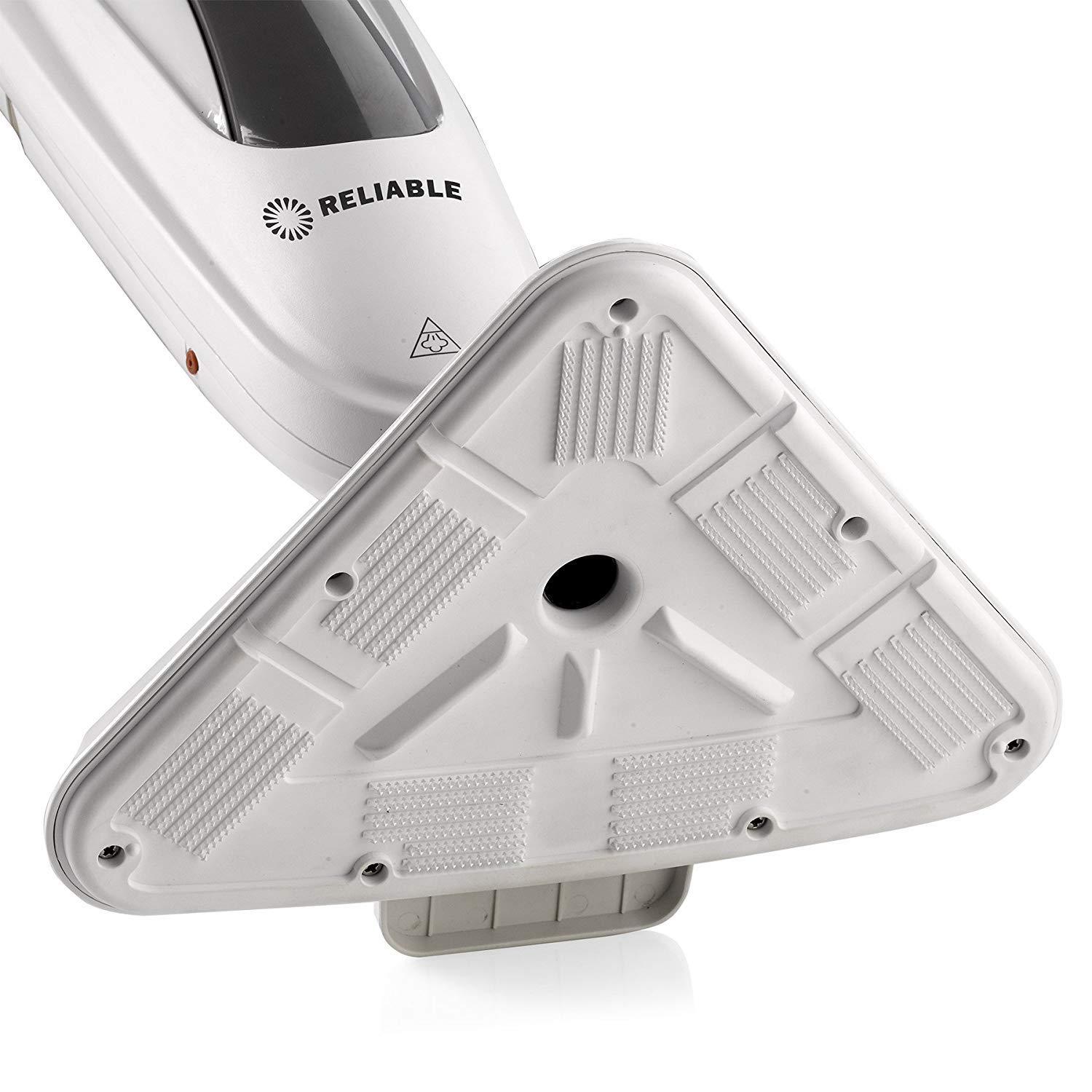 Reliable Reliable 300CU Steam Floor Mop - Pro Steamboy mop with 2 Microfiber Pads, 1500W Power of Steam for Tile, Hardwood Floor and Carpets, Fast Heat-Up time, 180-Degree Swivel Head to Reach the Hard Places