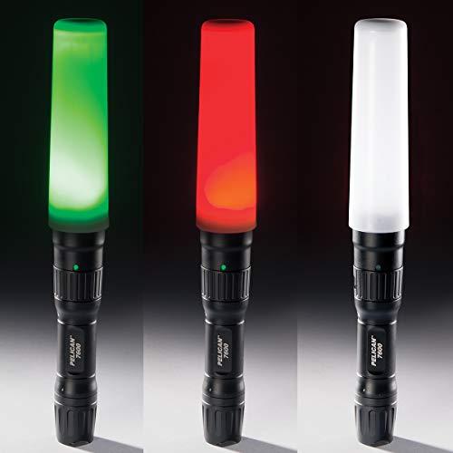 Pelican Pelican Presents Rechargeable 7600 LED Flashlight Combo Kit. Comes with Wand & Holster.