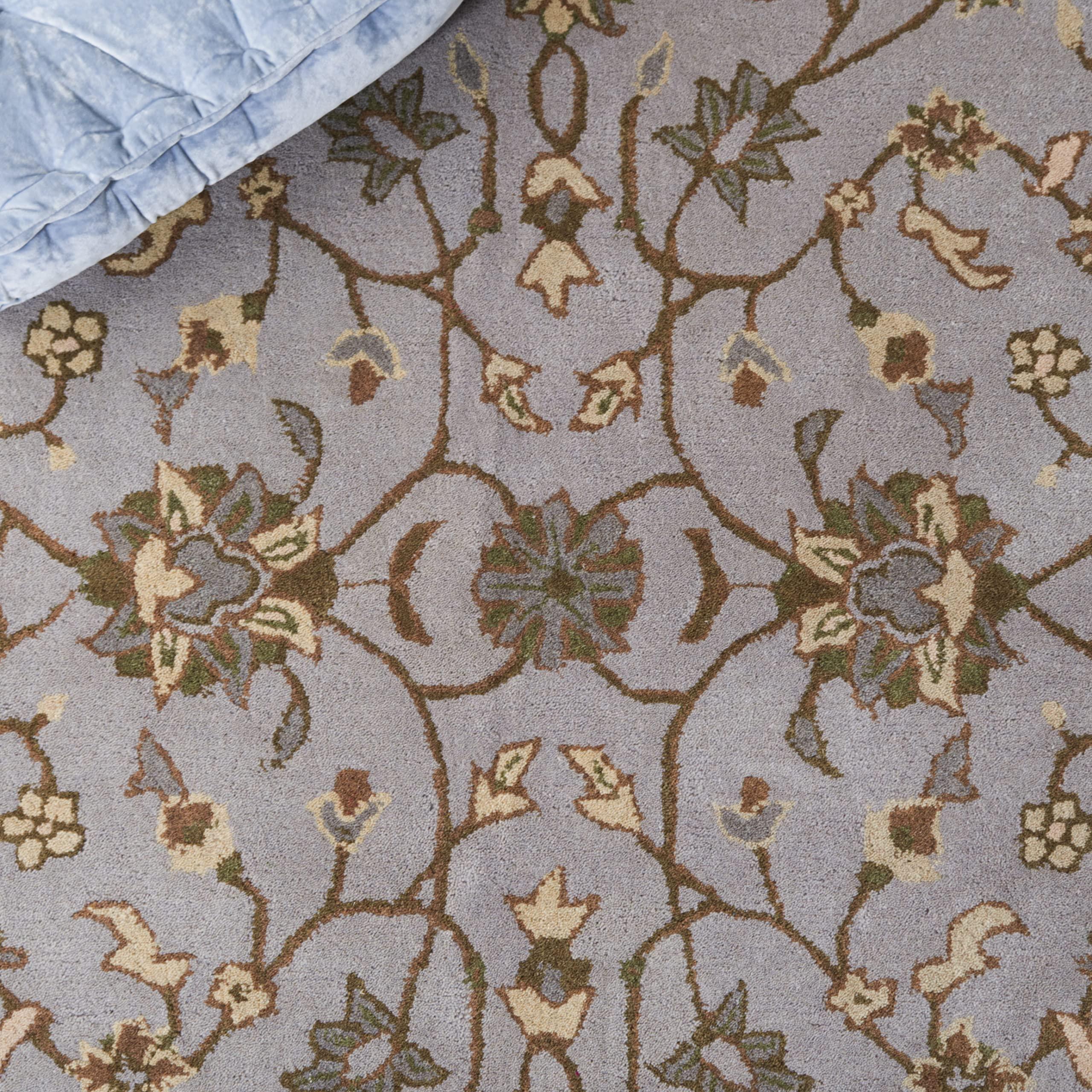 Safavieh SAFAVIEH Heritage Collection Runner Rug - 2\'3\" x 8\', Beige & Grey, Handmade Traditional Oriental Wool, Ideal for High Traffic Areas in Living Room, Bedroom (HG862A)