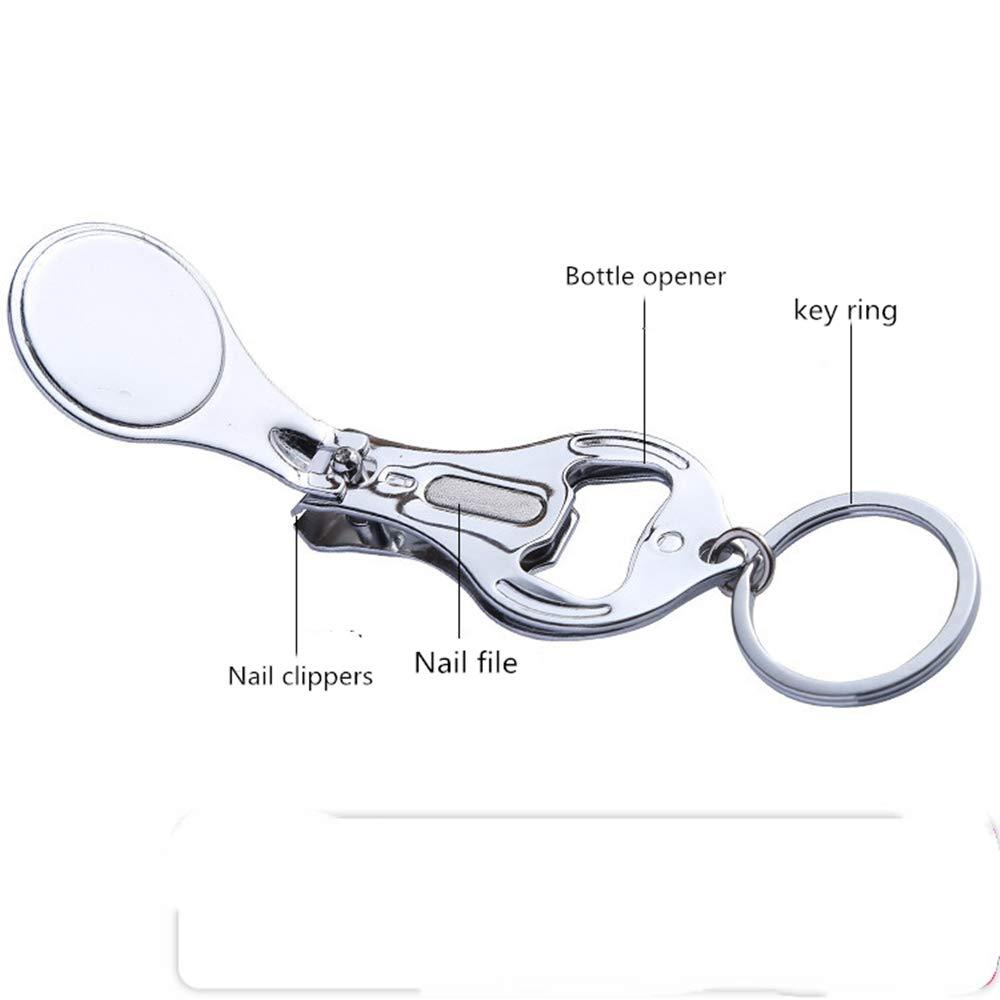 MUYU Accessories National Flag Dominica Souvenir Gift Multifunctional Keychain Bottle Opener Nail Clippers Backpack Pendant