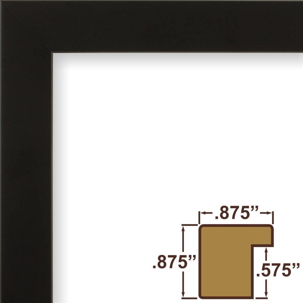 Craig Frames Craig Frames Confetti, 14 x 22 Inch Picture Frame, Modern Black, Set of 4