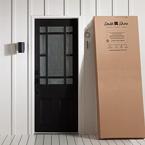 South Shore South Shore Munich 68\" Wall Mounted Media Console-Weathered Oak