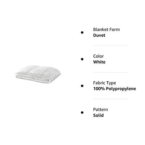 Ikea IKEA MYSKGRÄS Duvet Insert, Full/Queen, White