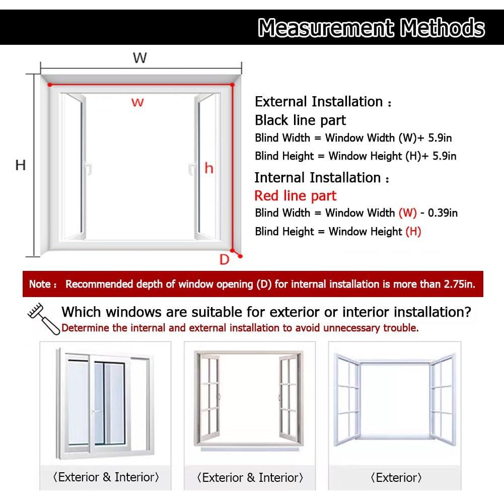 HomeLoft Basics Bamboo Shades Blinds 70% Bamboo Roller Blinds for Outdoor Indoor Privacy Shades Roman Curtain Natural Bamboo Window Shade Patio Roll Up Blind W 24" 34" 36" 46" 48" 52" 54" 58" 60" 72" Cordless (Size