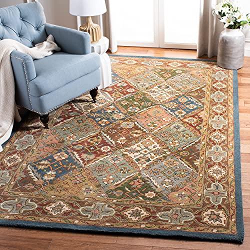 Safavieh SAFAVIEH Heritage Collection 2'3" x 8' Beige / Beige HG316A Handmade Traditional Oriental Premium Wool Runner Rug