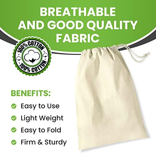 GFI LINEN CLUBS Heavy duty cotton canvas Laundry Bag, set of 6 bag Natural color-24x36\" - This is draw strings Laundry bag & durable.Long term solutions for laundry carring needs offered by Linen Clubs