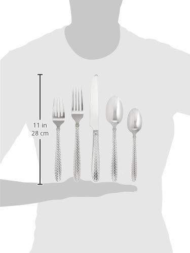 Wallace Wallace Reins 18/10 Stainless Steel Flatware Set, 20-Piece, Service for 4