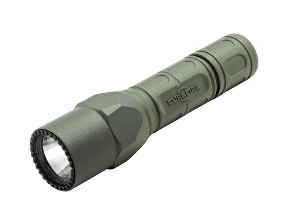 SureFire SureFire G2X Pro Dual-Output LED Flashlight with click switch, Forest Green