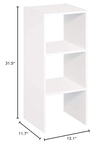 ClosetMaid ClosetMaid Vertical Cube Organizer, White (3 Pack)