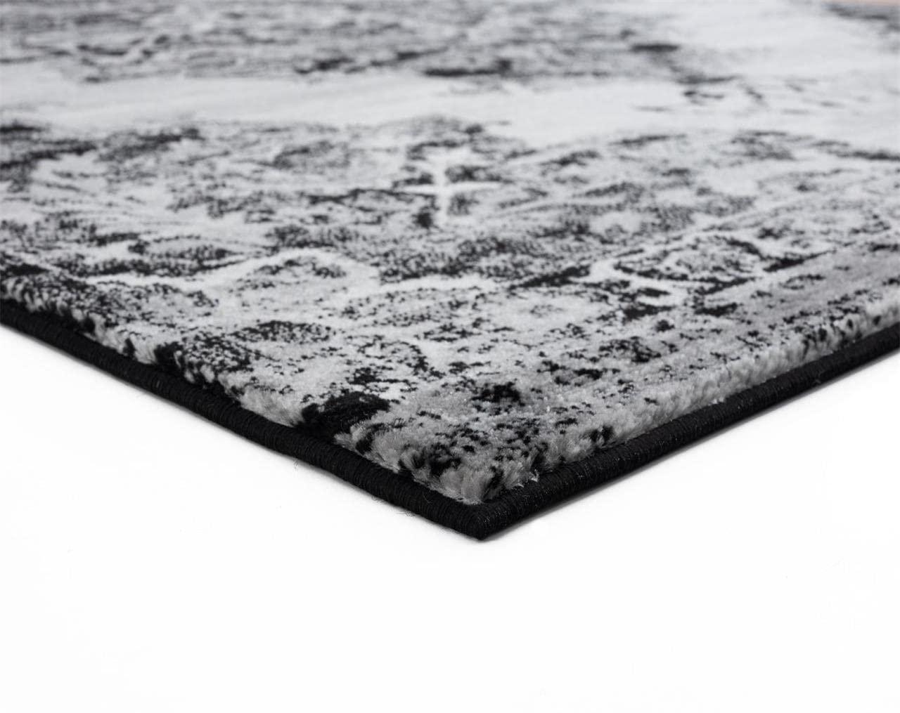 LUXE WEAVERS LUXE WEAVERS Magnolia Oriental Gray 5x7 Area Rug