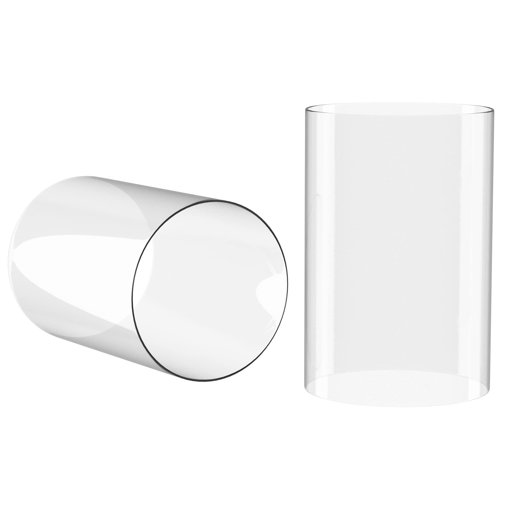 KETELAMP KETELAMP Hurricane Candle Holder - Open Ended Glass, 4.7\" x 14\" (Multiple Specifications)