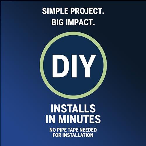 Waterpik Waterpik High Pressure Pulsating Shower Wand and Rain Shower Head Combo with Extra-Long 8-Foot Metal Hose, HairWand Pulse Spa System 12 Spray Modes for Hair and Body, Brushed Nickel