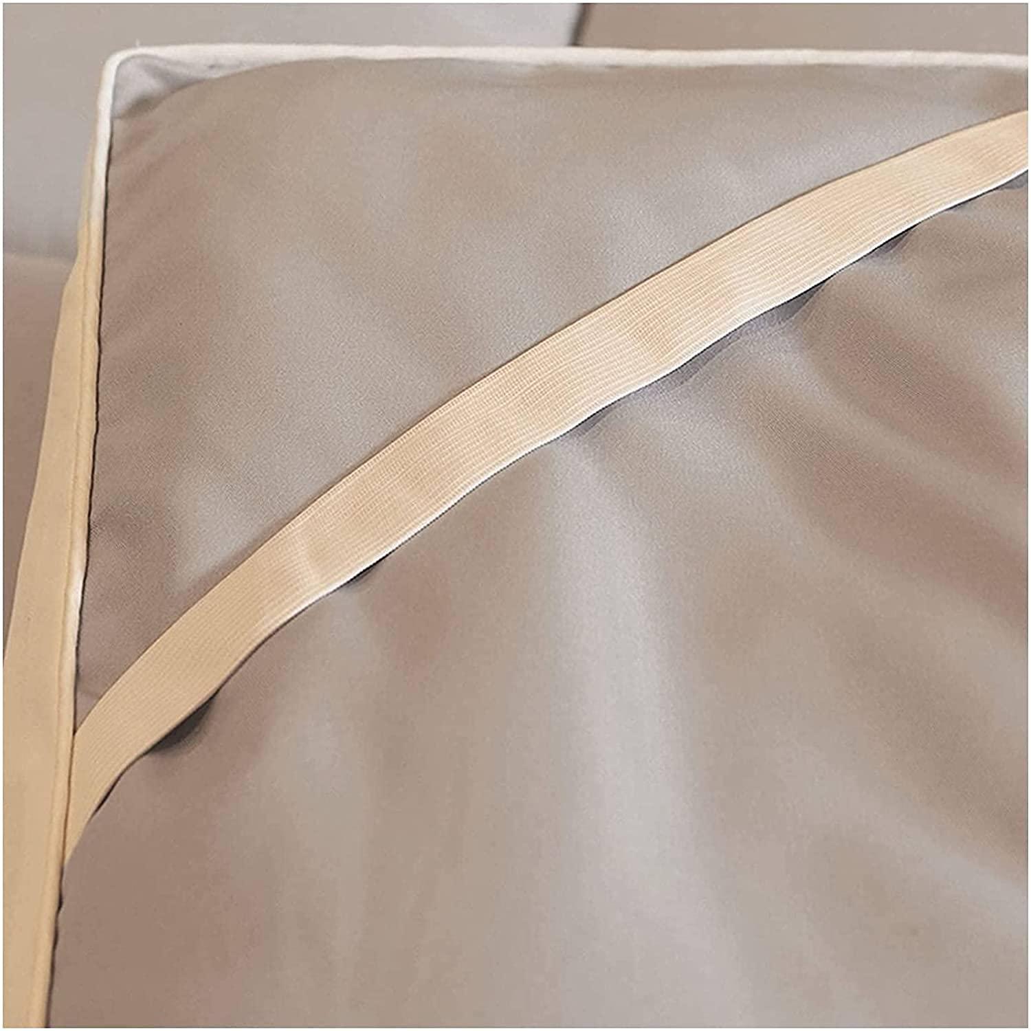 DOOGL DOOGL Japanese Floor Futon Mattress, Tatami Floor Mat Portable Camping Mattress Kids Sleeping Pad Foldable Roll Up Floor Couch Bed with Mattress Protector (Pink,Queen)