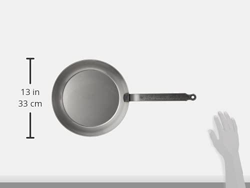 Matfer Matfer Bourgeat Black Carbon Steel Frying Pan, 11 3/4\"