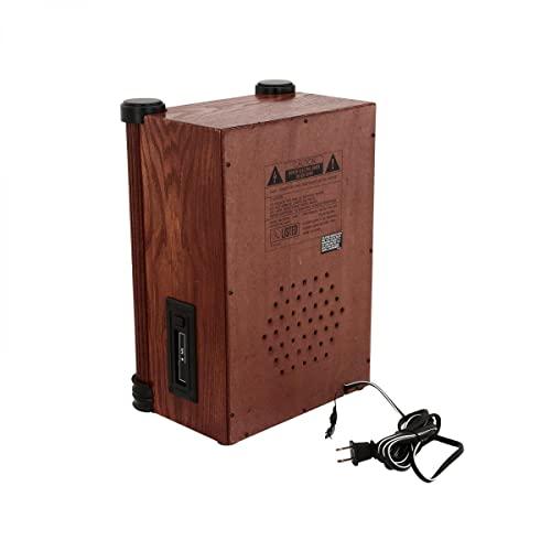 Renovators Supply Manufacturing Radios Natural Oak Empire Tape/Radio AC Operated 14"H | Renovator's Supply