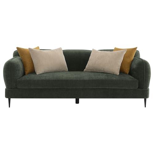 Coaster Home Furnishings Coaster Home Furnishings Jade 2-Piece Chenille Upholstered Sofa Set Green