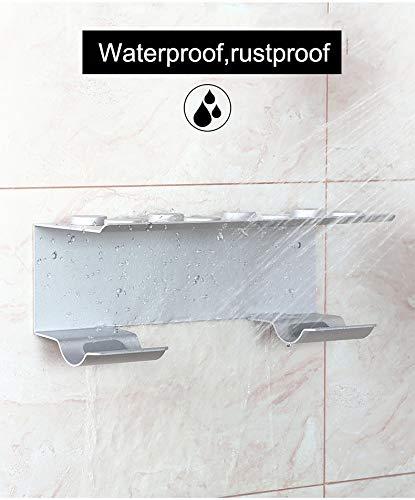 Buwico Buwico BUBM Wall Mount Holder for Dyson Airwrap Styler,Aluminum Alloy Wall Storage Organizer Stand Rack for Dyson Airwrap Pre-Styling Dryer (Only the Holder is sold, Not Included Hair Dryer)