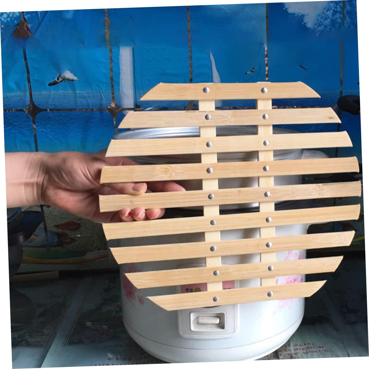 SHOWERORO SHOWERORO Steamer Tamale Dumpling Maker Machine Liners Steaming Pot Basket Wok Dumplings Steamer Instant Vegetable Steamer Microwavable Pressure Cooker Accessories Automatic Dim Rivet